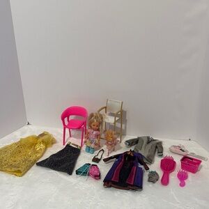 Barbie and doll accessories clothes lot of 15 piece